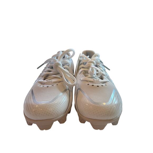 Adidas PureHustle MD Softball Cleats FV9047 White Women Size 5.5 - Picture 5 of 11